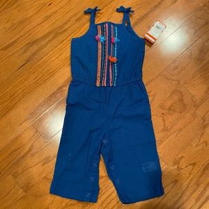 Brand new, with tags,  Cat and Jack Jumpsuit 2T